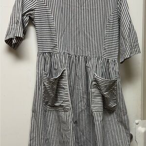 SweetSalt Clothing Co Boutique Striped ‎ Dress with Pockets⭐️⭐️⭐️